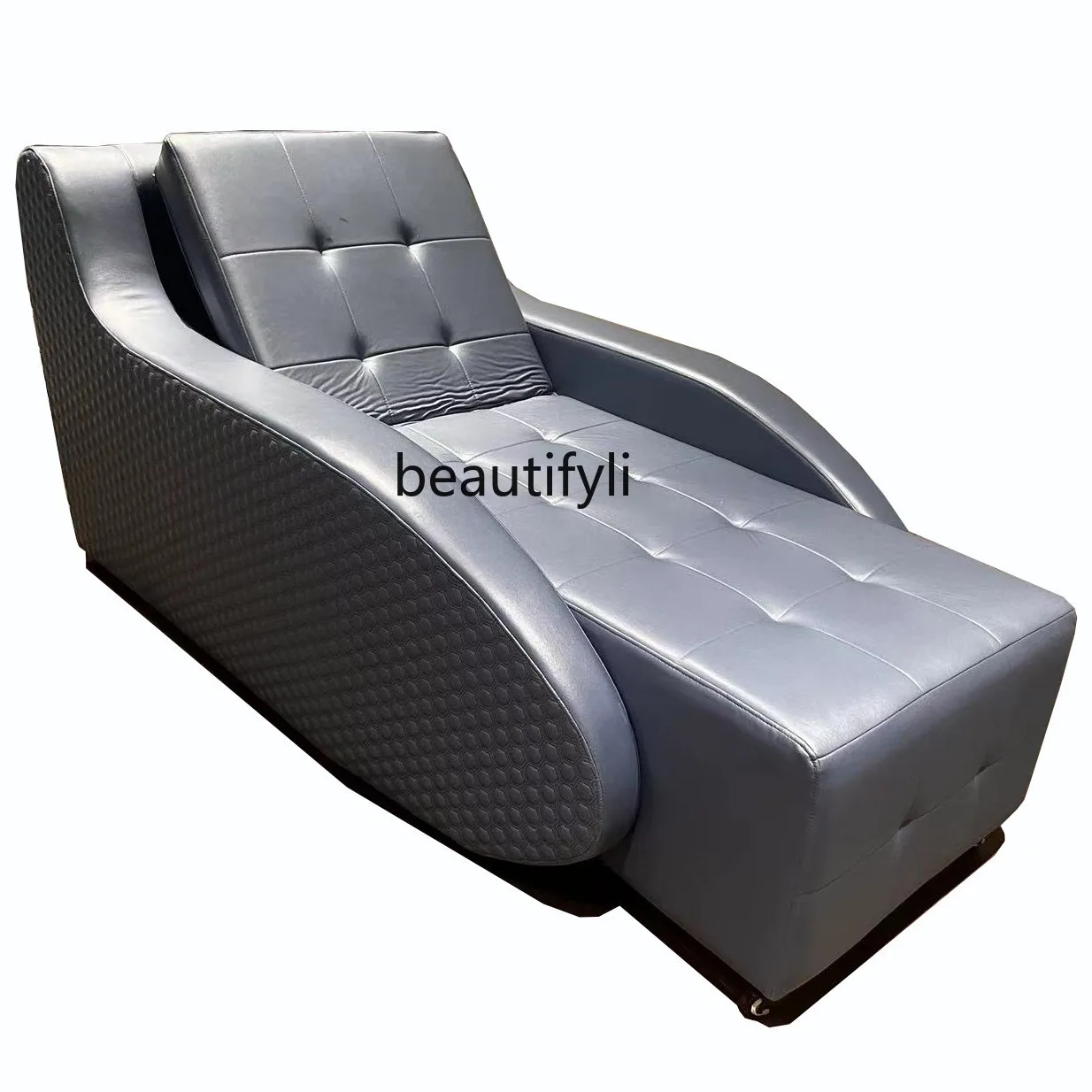 Multi-Functional Space Capsule Business Class Spa Foot Massage Sofa Electric Leisure Pension with Wheels Moving Bed