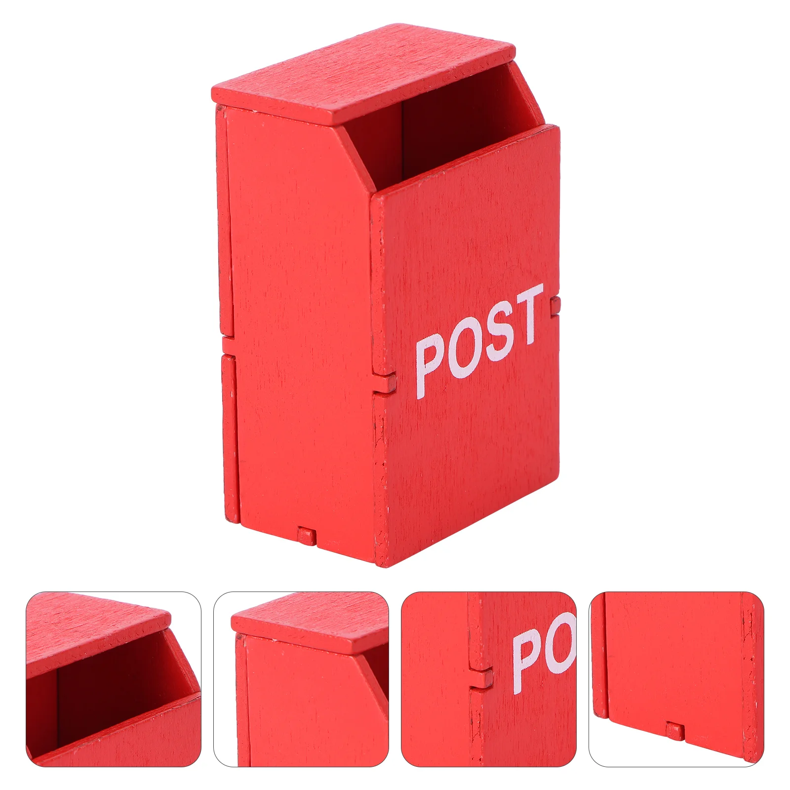 Decorative Mailbox Miniature Toy Model House Accessories Supplies Furniture Scene Decoration