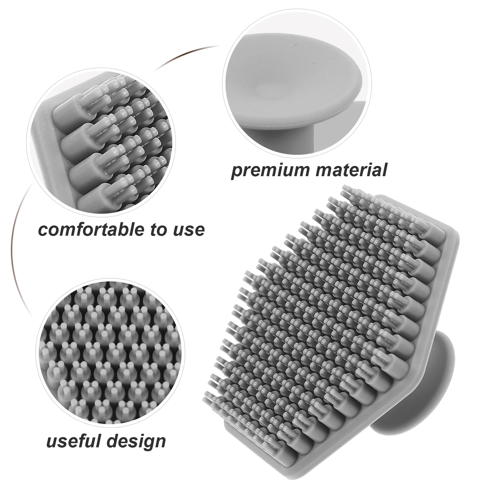 Facial Cleaning Brush Scrubber Silicone Face Brush Scrubber Cleansing For Blackhead Facial Exfoliator Pores Wash Face Deep Clean