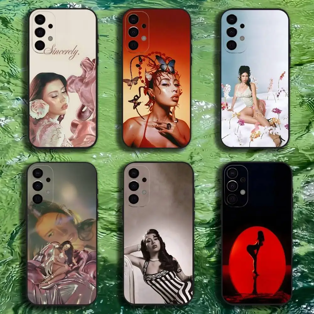 

Kali Uchis Sincerely Phone Case For Samsung S25,S24,S21,S22,S23,S30,Ultra,S20,Plus,Fe,Lite,Note,10,9,5G Black Cover