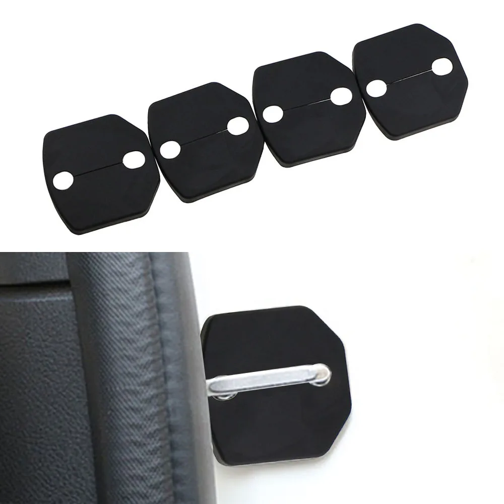 Cache-serrure de porte de voiture pour Ford Fiesta MK7 2009-2015 – Protection de loquet de porte, accessoires