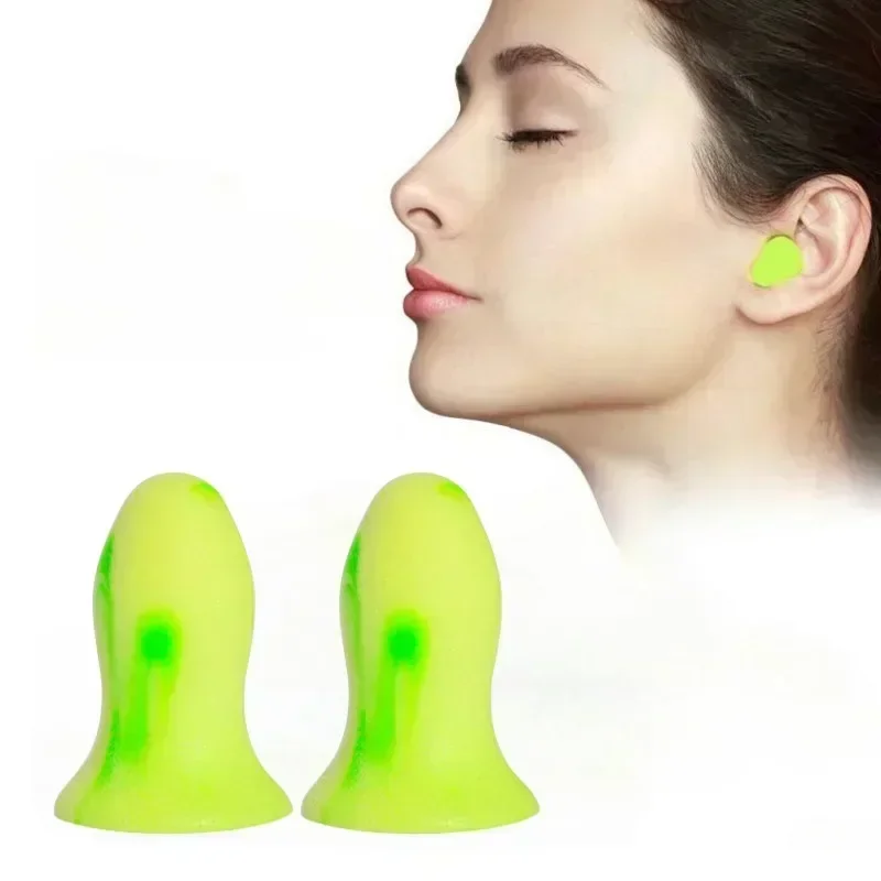 Soundproof Sleeping Ear Plugs Earplugs For Sleeping Special Mute Soft Slow Rebound Student Anti-Noise Protection Earplug Safty