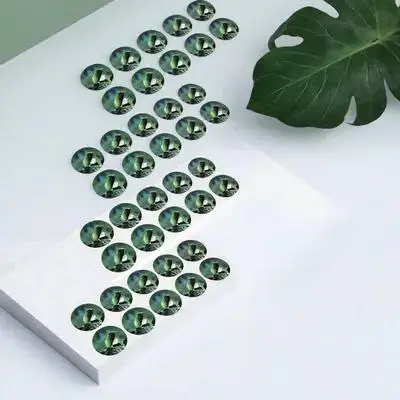 ملصقات وعاء البذور البلاستيكية المتينة المقاومة للماء 5 أوراق سهلة العصا ملصقات بمناسبة النباتات أدوات البستنة المائية وعاء البذور ملصقات PVC