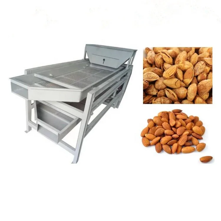 Factory Price Almond Shell Breaking Machine/ Almond  Dehulling Huller Machine