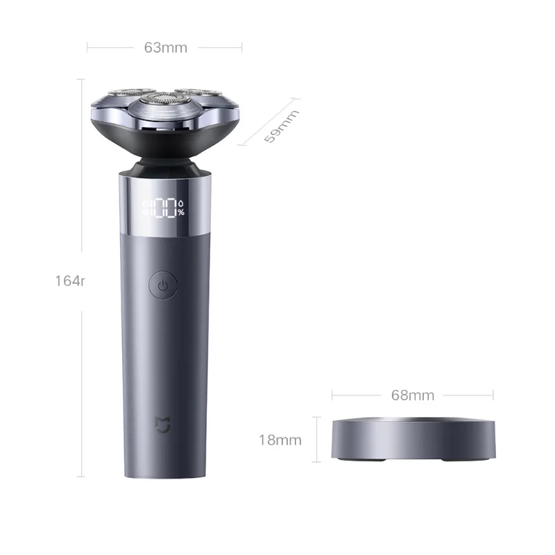 XIAOMI MIJIA Men Electric Shaver S302 Beard Trimmer Machine Shaving Portable Flex Razor IPX7 Washable Trimer 1 Hour Quick Charge