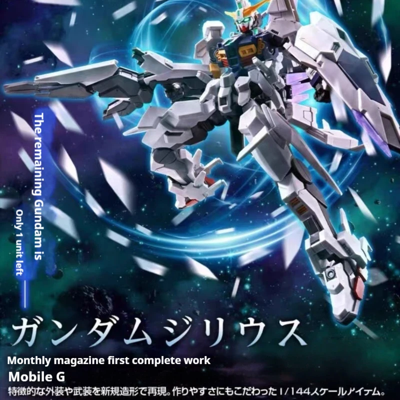 Nuovo Bandai Originale Gundam Hg Serie Ees-00i Gundam Killian Zilius Otto Figura Animata Modello di Montaggio Giocattolo Collezione Modello