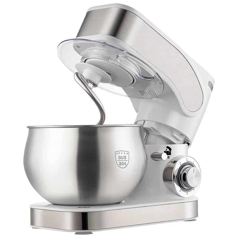 Multi-functional Household Chef Machine Small Automatic Fresh Milk Dough Machine Bowl-Lift Design 5L Stainless Steel