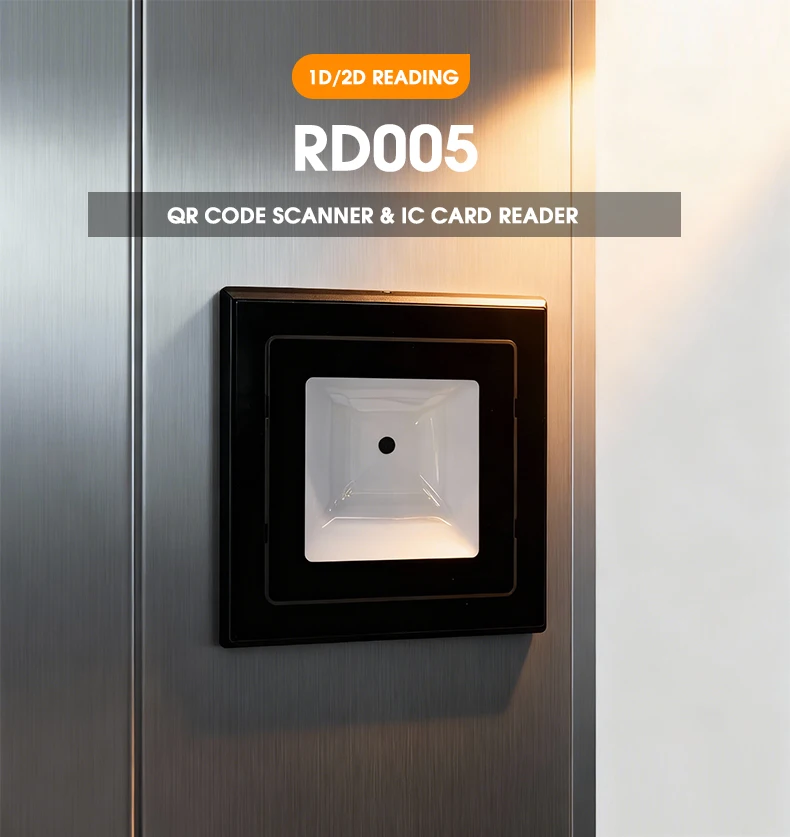 RAKINDA RD005 IP65 Grade RFID Access Control WIFI Wireless Door Access Control System Card QR CODE SCANNER IC CARD READER