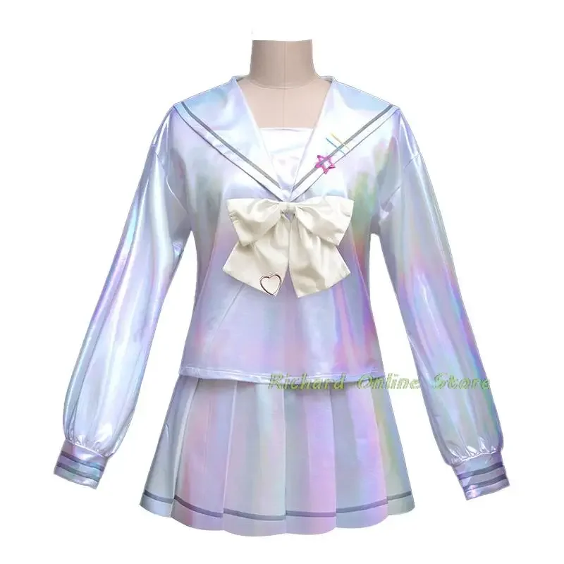 Game NEEDY GIRL OVERDOSE KAngel Cosplay Costume Lolita Girls Sailor Suit Uniform Dress Halloween Carnival Anime Clothes