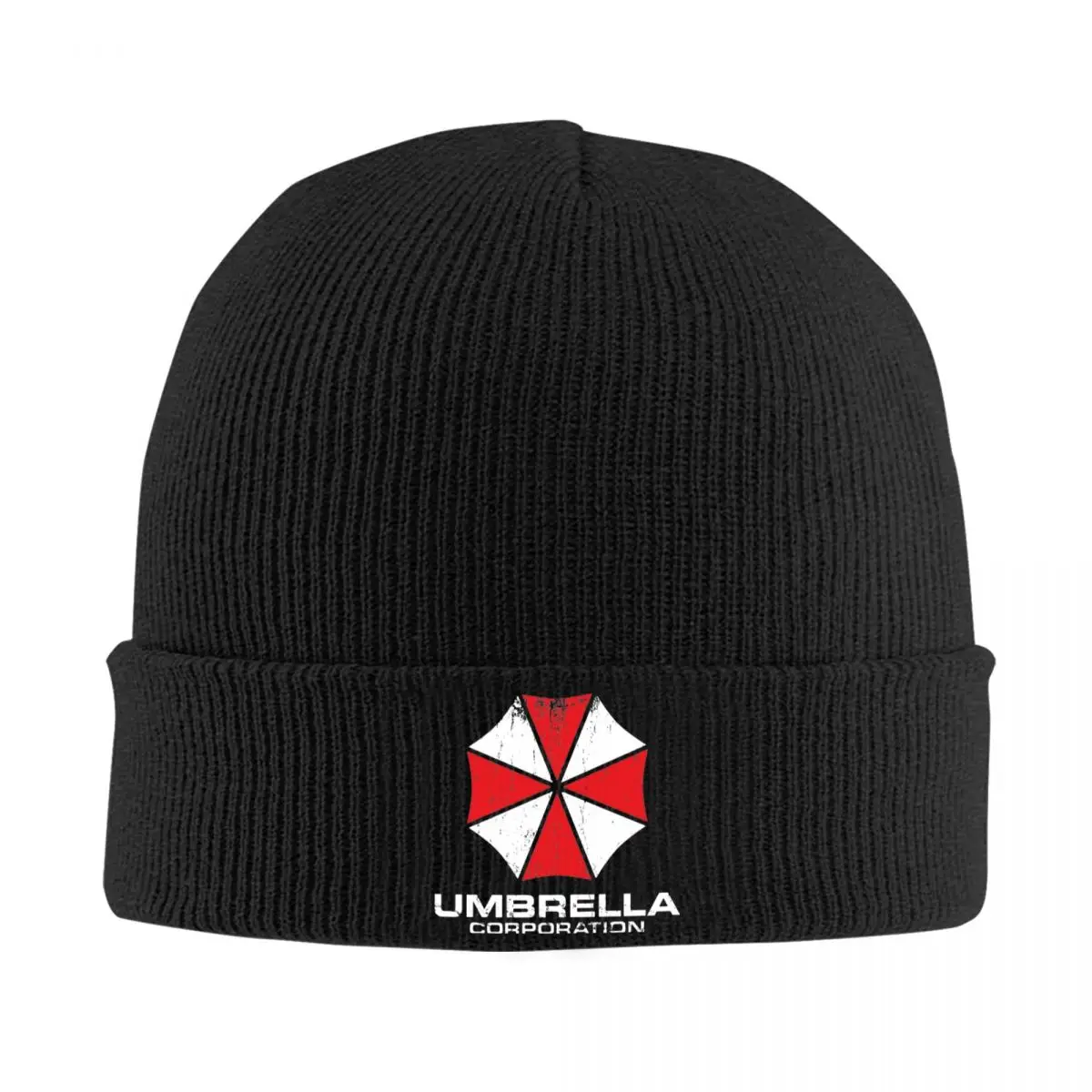 

Umbrella Popular Logo Beanie Hats R-Resi dent evils Cute Caps Adult Unisex Skullies Beanies Pattern Elastic Beanie Hats