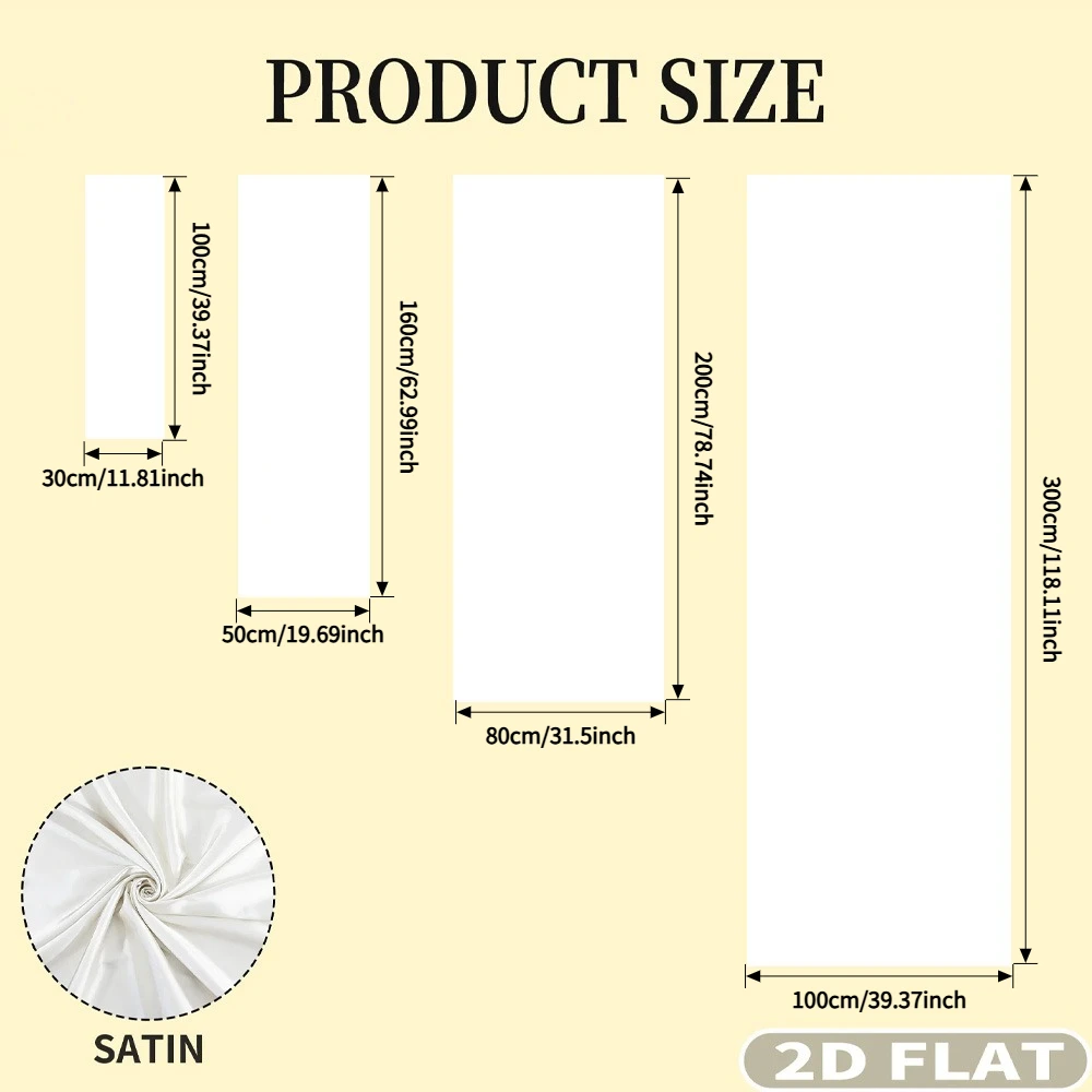 1pc 2D FLAT Custom Satin Wedding Banner, Personalized Welcome Signage, Elegant Satin Fabric Sign for Wedding Ceremony