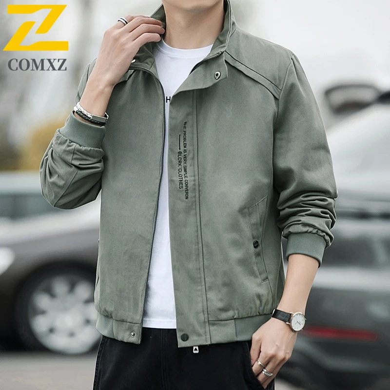 Casaco parka masculino bordado negócios casual luz luxo escritório golfe velo jaqueta inverno à prova de vento ao ar livre viagem estofamento casaco