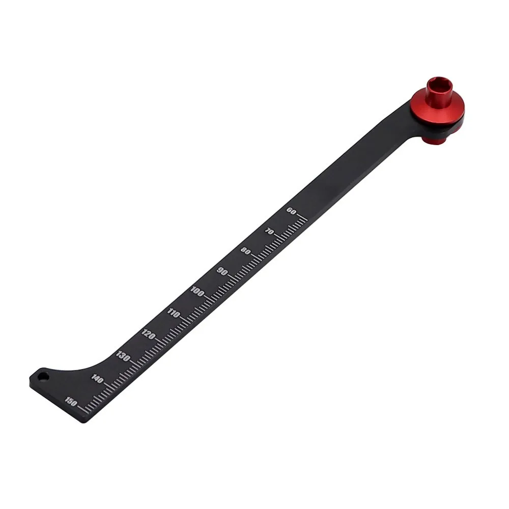 1/8 1/10 Rc Off-road Vehicle Universal Tool Shock Absorber Travel Measuring Ruler For Arrma Traxxas Hpi Huanqi727 Axial Scx10