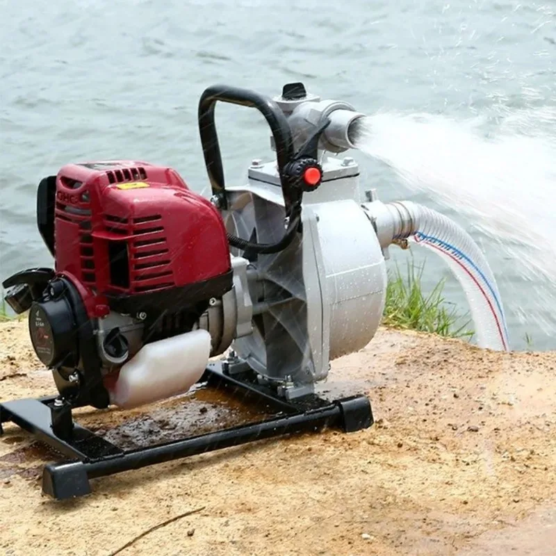 2-stroke 4-stroke Water Pump Small Household Vegetable Garden Irrigation Fish Pond High Buoyancy Self Priming Booster Pump