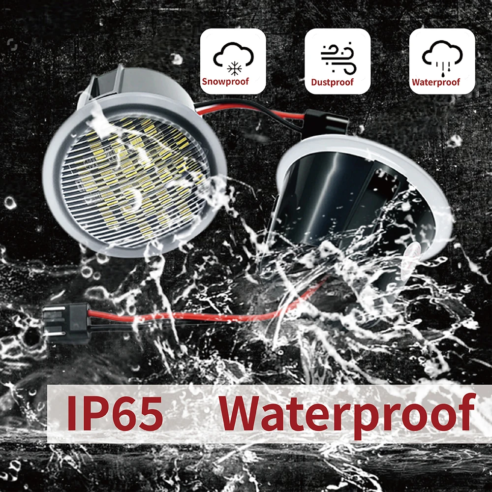 2 قطعة/المجموعة LED البضائع جذع رفع بوابة أضواء ل جيب جراند كوماندر دودج دورانجو كرايسلر PT كروزر 6000K خطأ مجاني #2