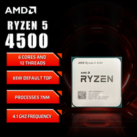 AMD CPU R5 4500  RYZNE 5 4500 Six-Core Twelve-Thread 65W TDP 100-000000644 Socket AM4 No Fan