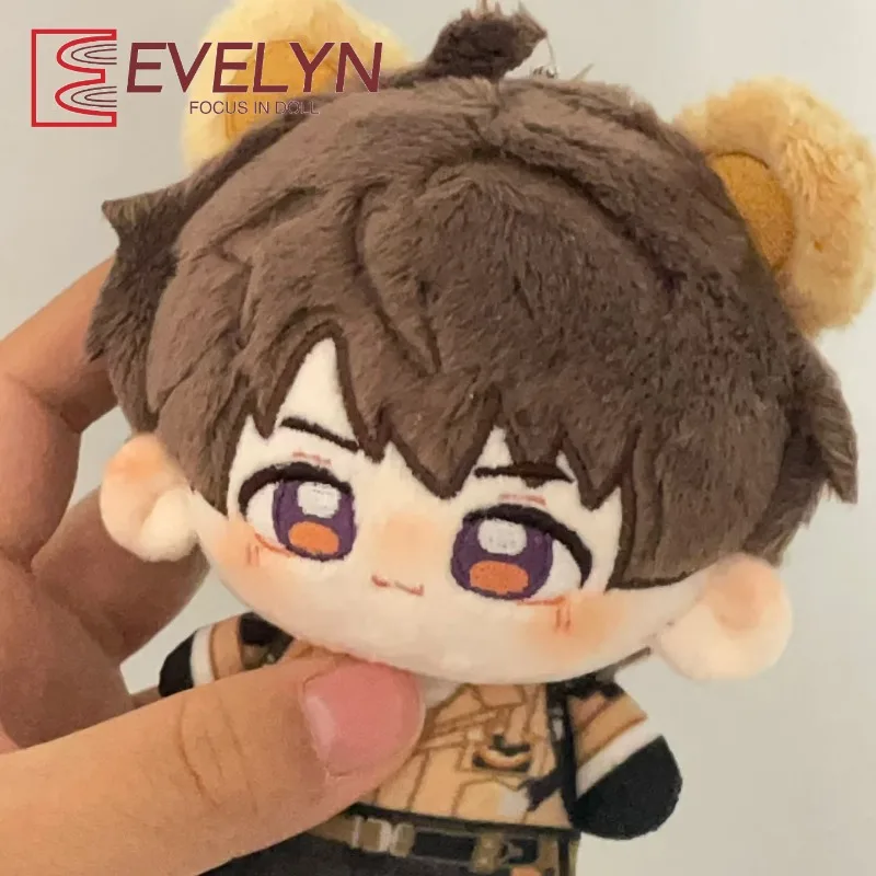 Evelyn (boneca) 10cm amor e espaço profundo caleb xia yi zhou pingente de pelúcia brinquedo de pelúcia boneca de algodão figura mochila saco chaveiro presentes