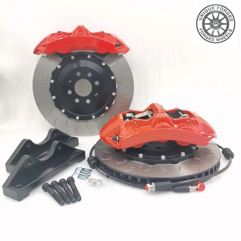 26 style GT6 6 Pot Custom Brake Caliper Kit 380 405mm For Toyota For BMW F80 E92 335i M3 For Audi A4 B8 80 B3 For Ford