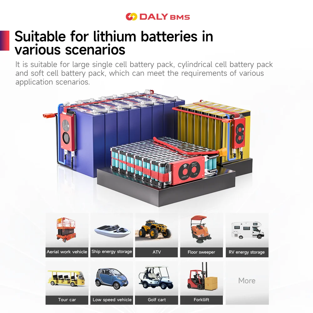HIBMS 16s 48v LifePO4 bms 16S 60V 18650 с NTC 30A 40A 60A 80A 100A 200A 250A для инвертора хранения энергии Victron