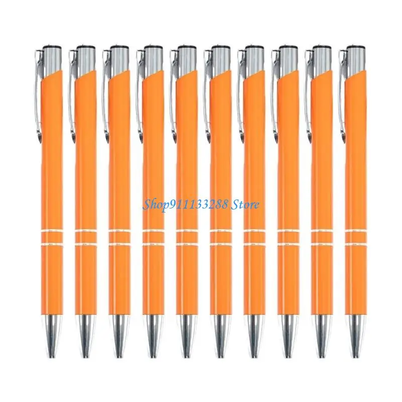 

G88D 10x/Set Ballpoint Pen Smooth Writing Pen Retractable Ballpoint Pen for School