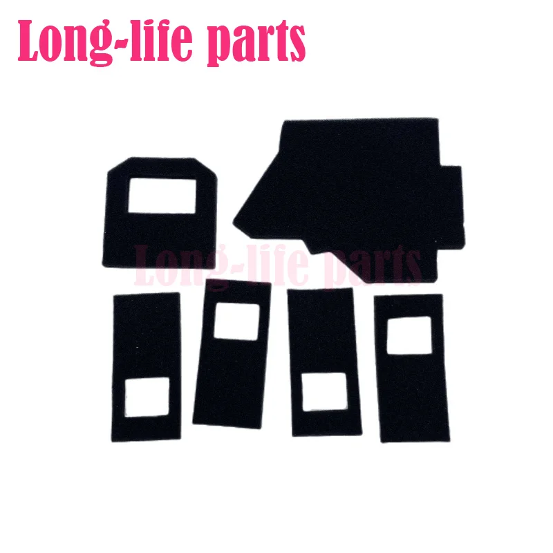 3set for Konica Minolta BH 754 C552 C452 654 554 652 Waste Toner Bottle Powder Box Sponge Seal Copier Parts