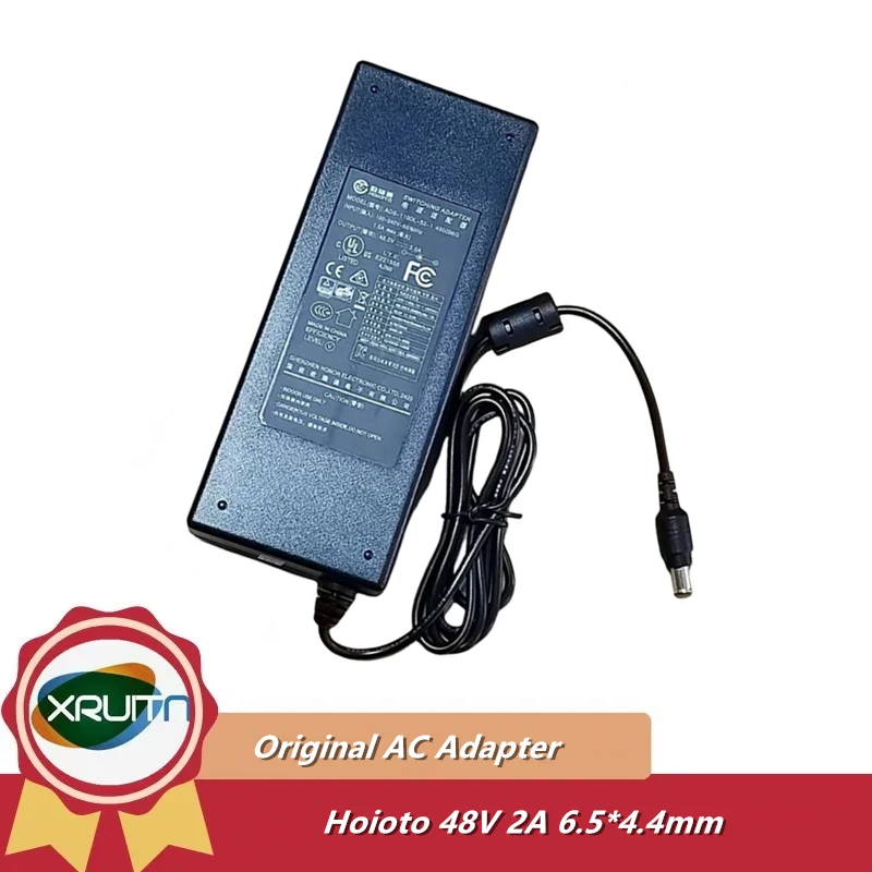 

Новый оригинальный OEM Hoioto 48 В 2 А адаптер переменного и постоянного тока зарядное устройство для Lorex LNR6108X LNR6108X-N 4K Ultra HD NVR блок питания