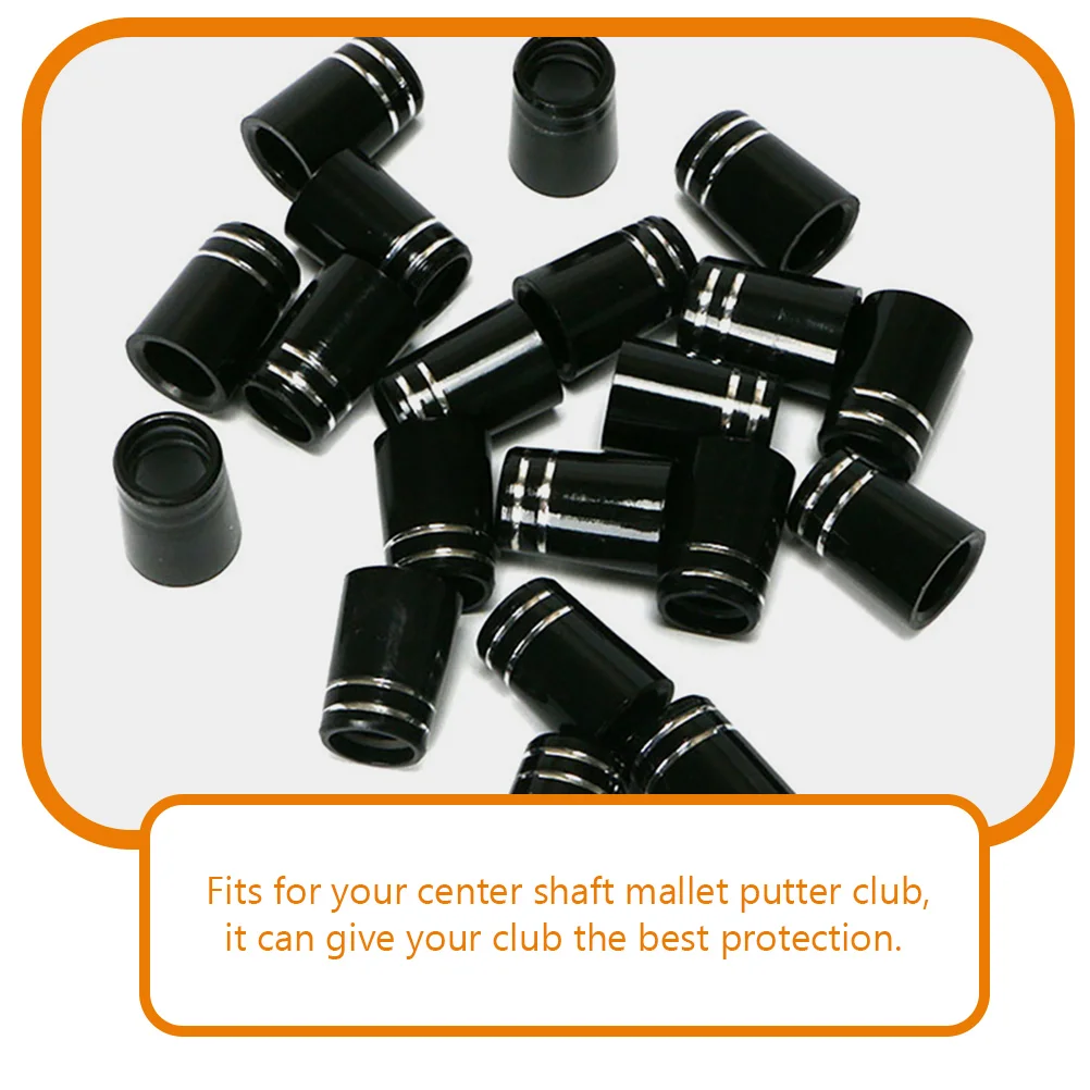 

2pcs Golf Club Rubber Ferrules Covers for Mallet Shafts Cactus Guards WearResistant Sleeves Golfs Supplies Golfs Cue Protectors