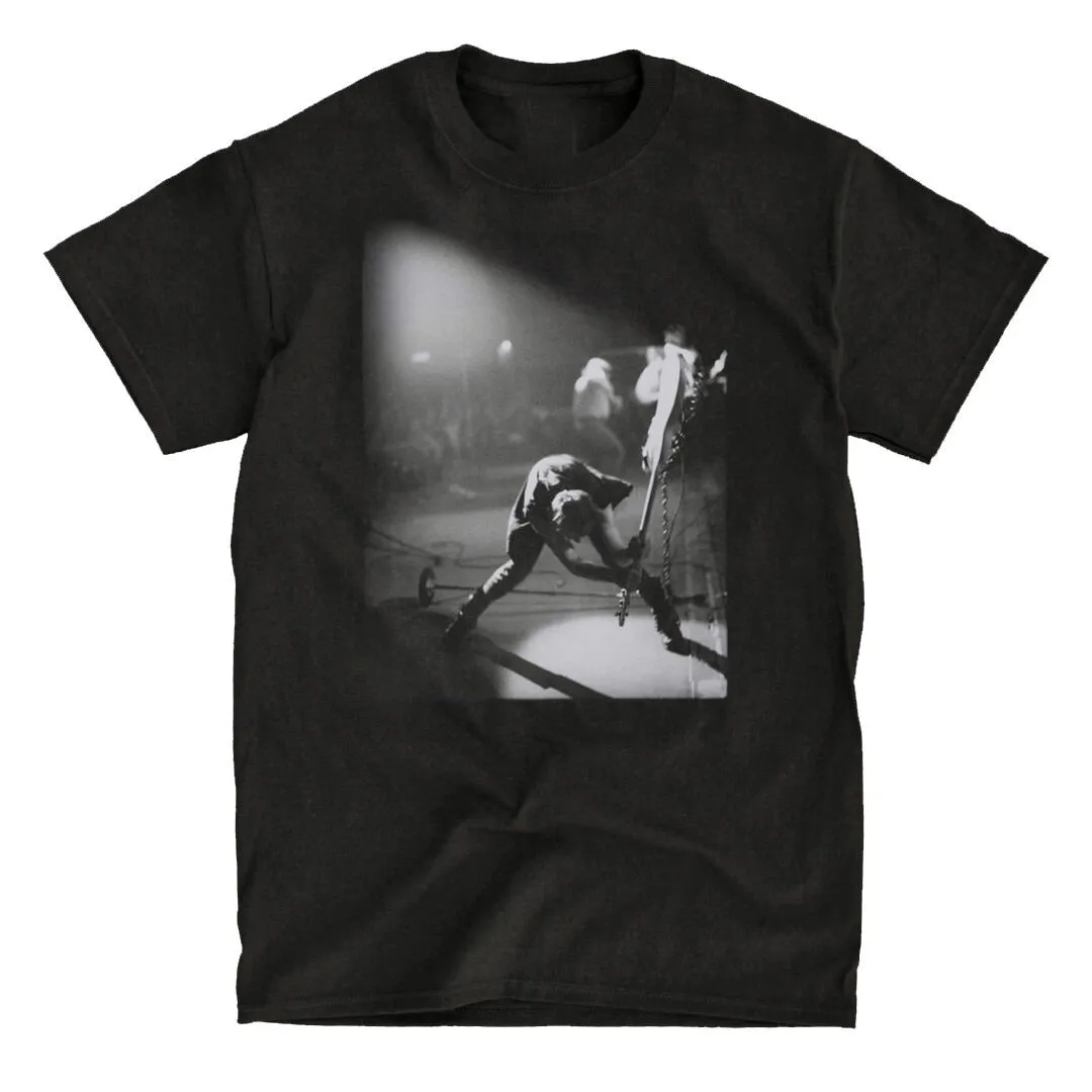 تي شيرت The Clash London Calling Black مقاس الموسيقى s-4xl BTN193 #1