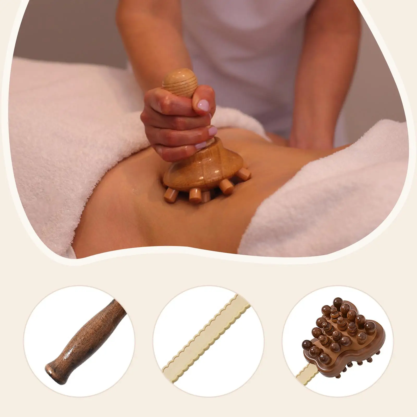 معدات دغدغة مطرقة تدليك مزدوجة الجوانب للمكتب المنزلي المنزلي #5