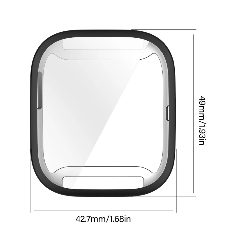 Capa protetora para amazfit bip 6 completo tpu protetor de tela quadro para amazfit bip6 bip 6 capa escudo acessórios