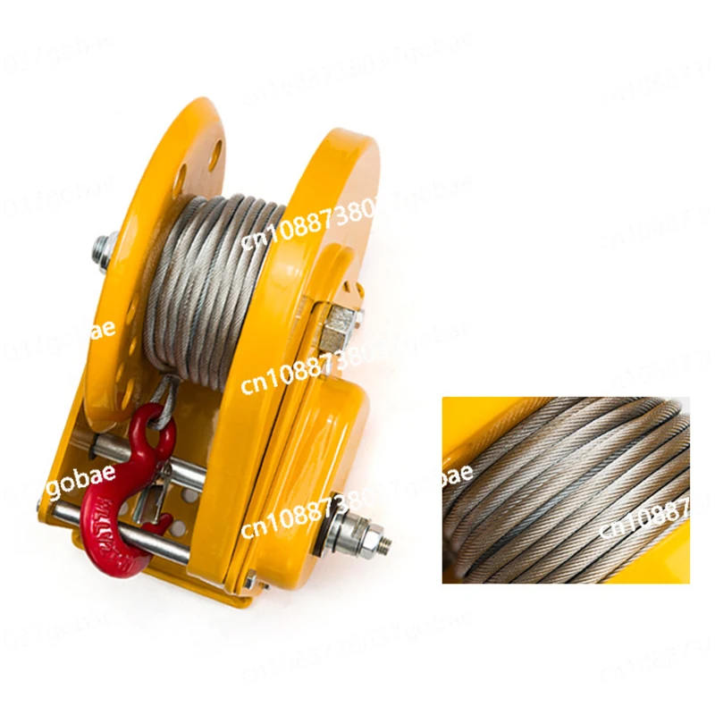 

1800LB Two-way Self-locking Small Hand Windlass with Automatic Brake Manual Winch Tractor