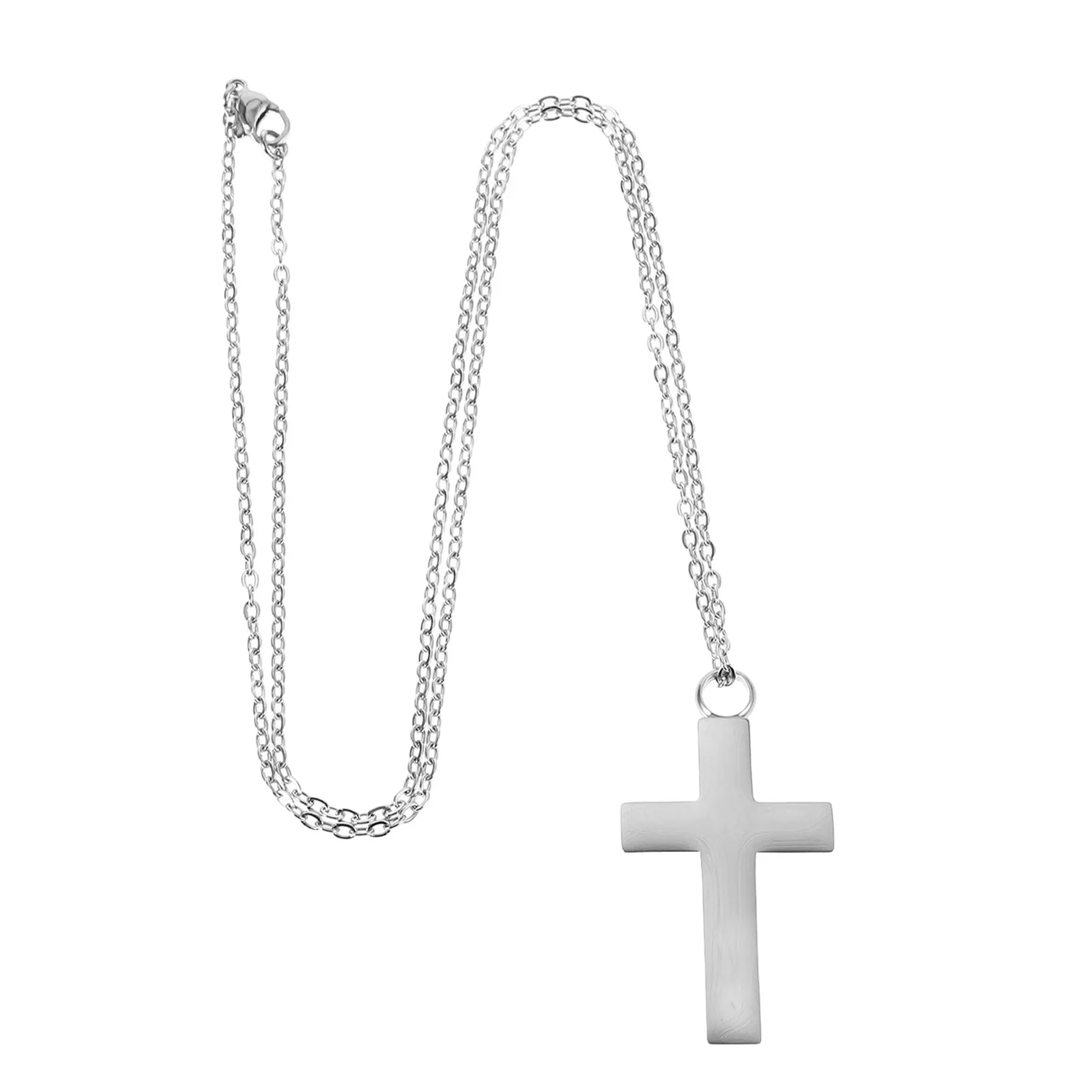 

Кулон-урна из нержавеющей стали в форме креста, памятный кулон, ювелирное изделие для кремации, держатель для праха, памятный сувенир для человека и домашних животных