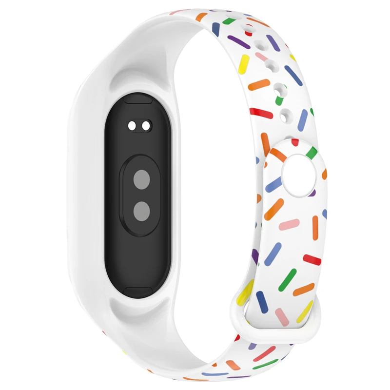 Cinturino in Silicone per Xiaomi Mi Band 8 cinturino cinturino di ricambio colorato cinturino da polso per Mi Band 8 NFC Correa Mi Band8