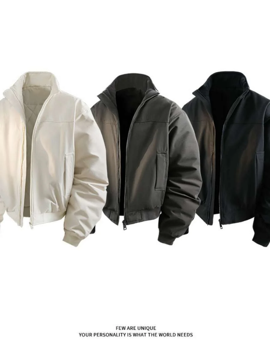 

Мужское свободное хлопковое жилет Jaet Pilot Sle с воротником-стойкой, пуховый жилет, осень-зима, новое модное брендовое повседневное длинное пальто на молнии