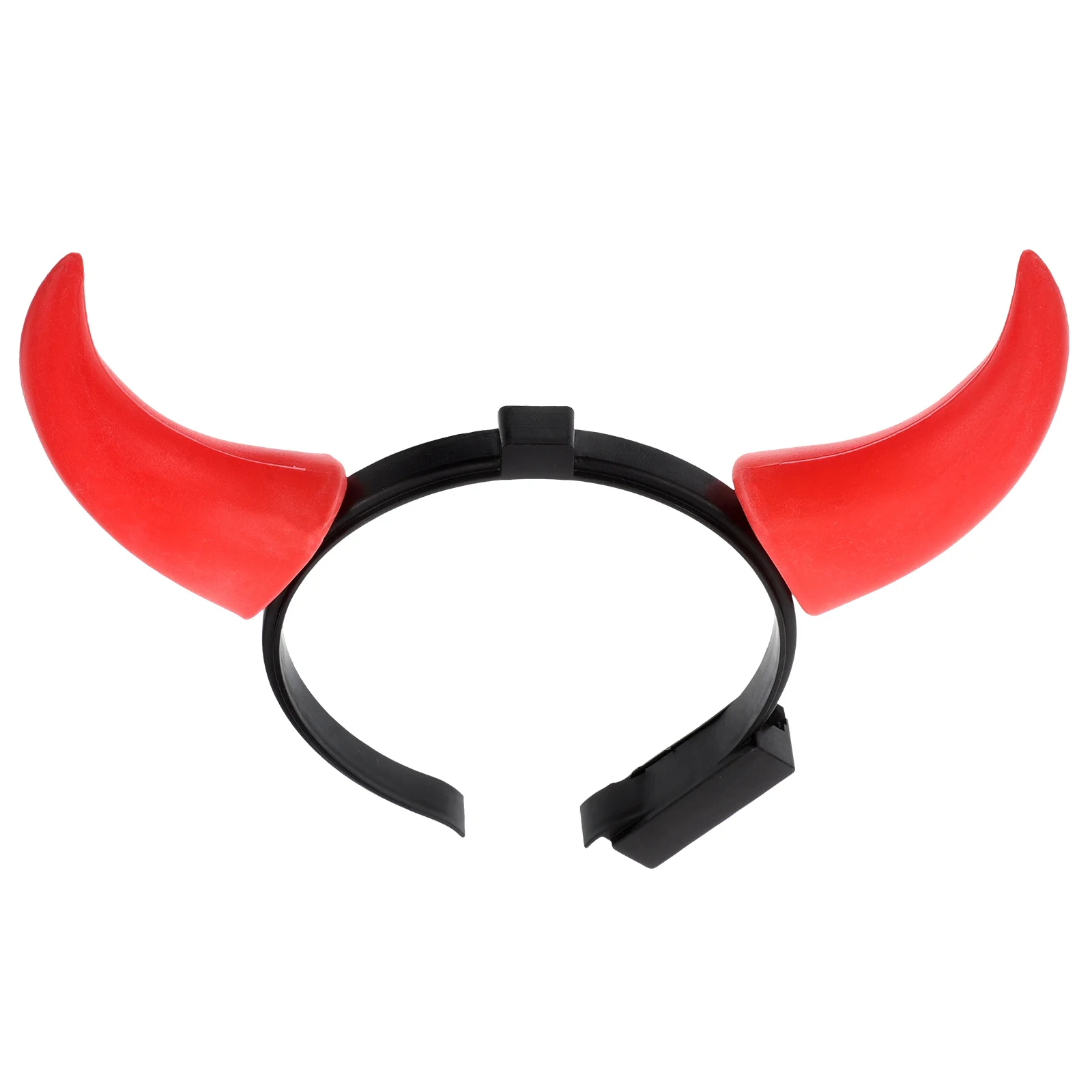

LED Glowing Red Horns Headband Comfortable Material High Brightness LED Lights Festival Party Decorations cosplay Supplies