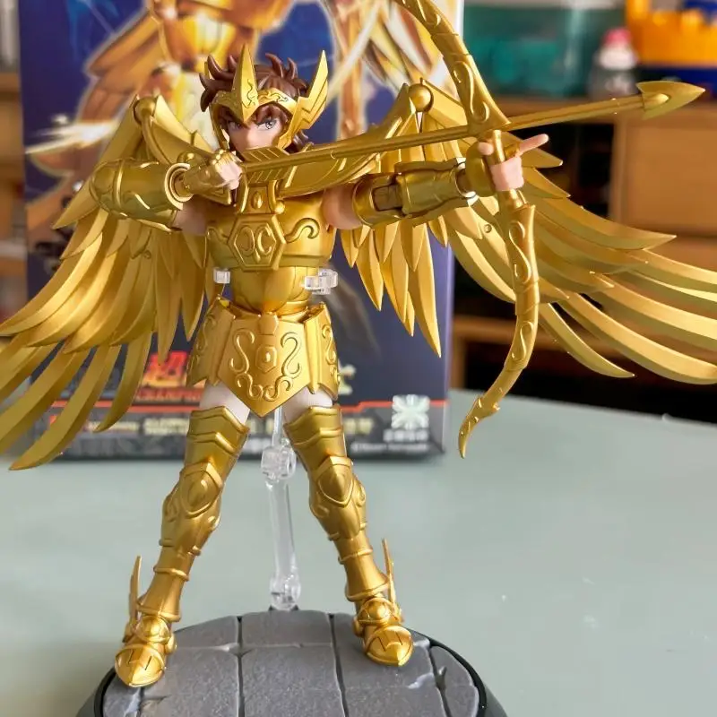 

2025 Original In Stock Blokees Saint Seiya Action Figure Beyond Version Aiolos Figure Seiya Doll Collection Decoration Toy Gifts