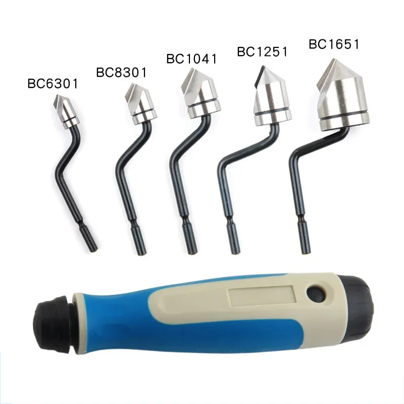 

Manual Deburring and Trimming Tool with Circular Chamfer Cutter Head​ BC1651 BC1251 BC1041 BC8301
