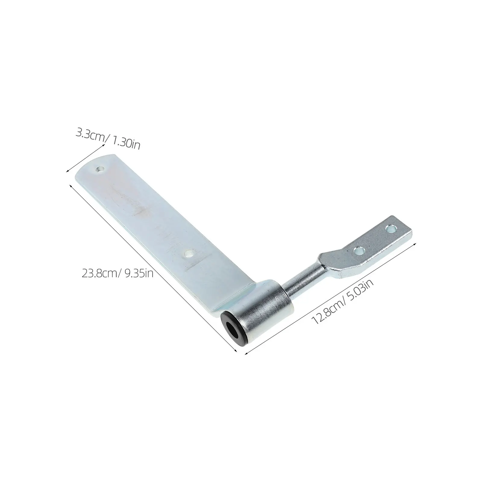 Galvanized Iron 2 Hole Strap Hinge Detachable Heavy Duty Trailer Door Hardware Kit Rv Camper Cargo Trailer Replacement Side Door