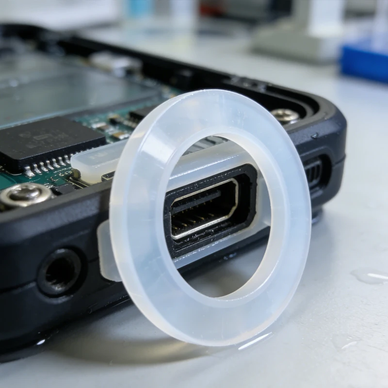 Waterproof Flat Gasket Silicone Gasket Screw Sealing Ring High-temperature Resistant Oring Soft Sealing Gasket Shock-absorbing