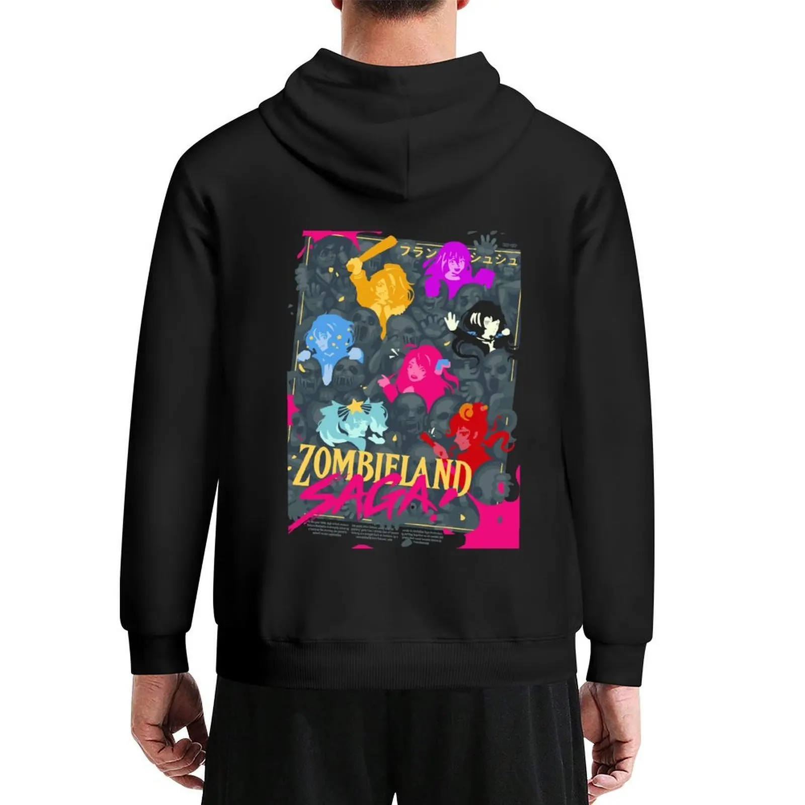 

Zombieland Saga Hoodie men clothing korean autumn clothes men's winter sweater blouse tracksuit men