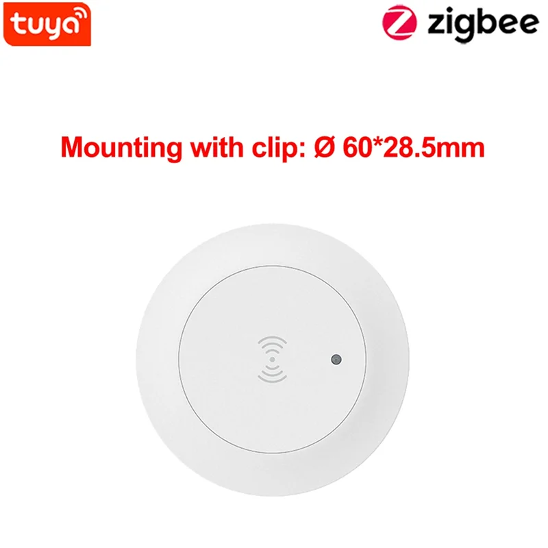 

Tuya Zigbee 24G Mmwave Radar Smart Human Presence With Illumination Detector Support Light Switch 95-250V-ABIU