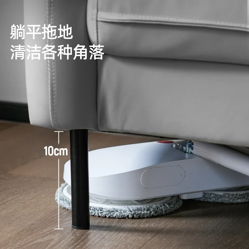 Hand-free electric mop household new wireless automatic rotary mopping machine lazy floor washing artifact new model