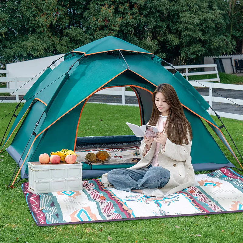 Outdoor Folding Camping Tent Windbreaker Awning Lightweight Tourism Camping Tent Backpacking Tenda De Acampamento Outdoor Tools