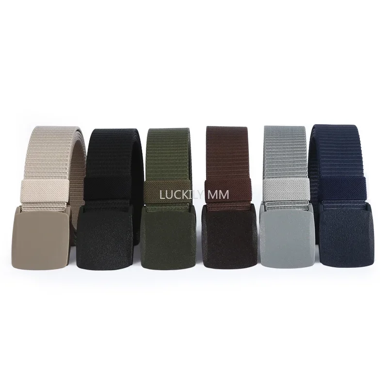 

Children's Belt Men Women Boys Nylon Outdoor Tactical Belts Anti Allergy Students Sport Military Training Waistband Wholesale