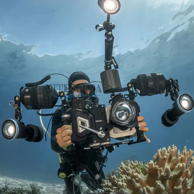 Evok-SeaTouch 4 Max, Boîtier Sous-Marin, Écran Tactile Étanche à 60m, pour iPhone/Samsung/Xiaomi/etc, Photographie HD en Plongée Profonde