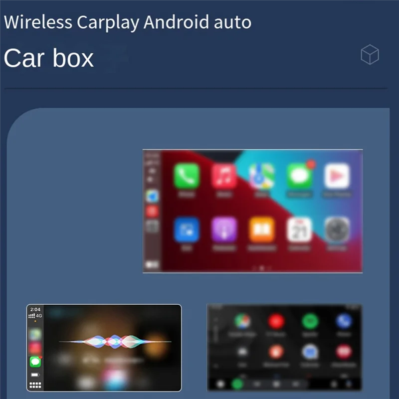 

CS-2-In-1 Wireless Carplay Android Adapter USB Wireless Adapter Car Adapter Convert Wired Android Auto To Wireless