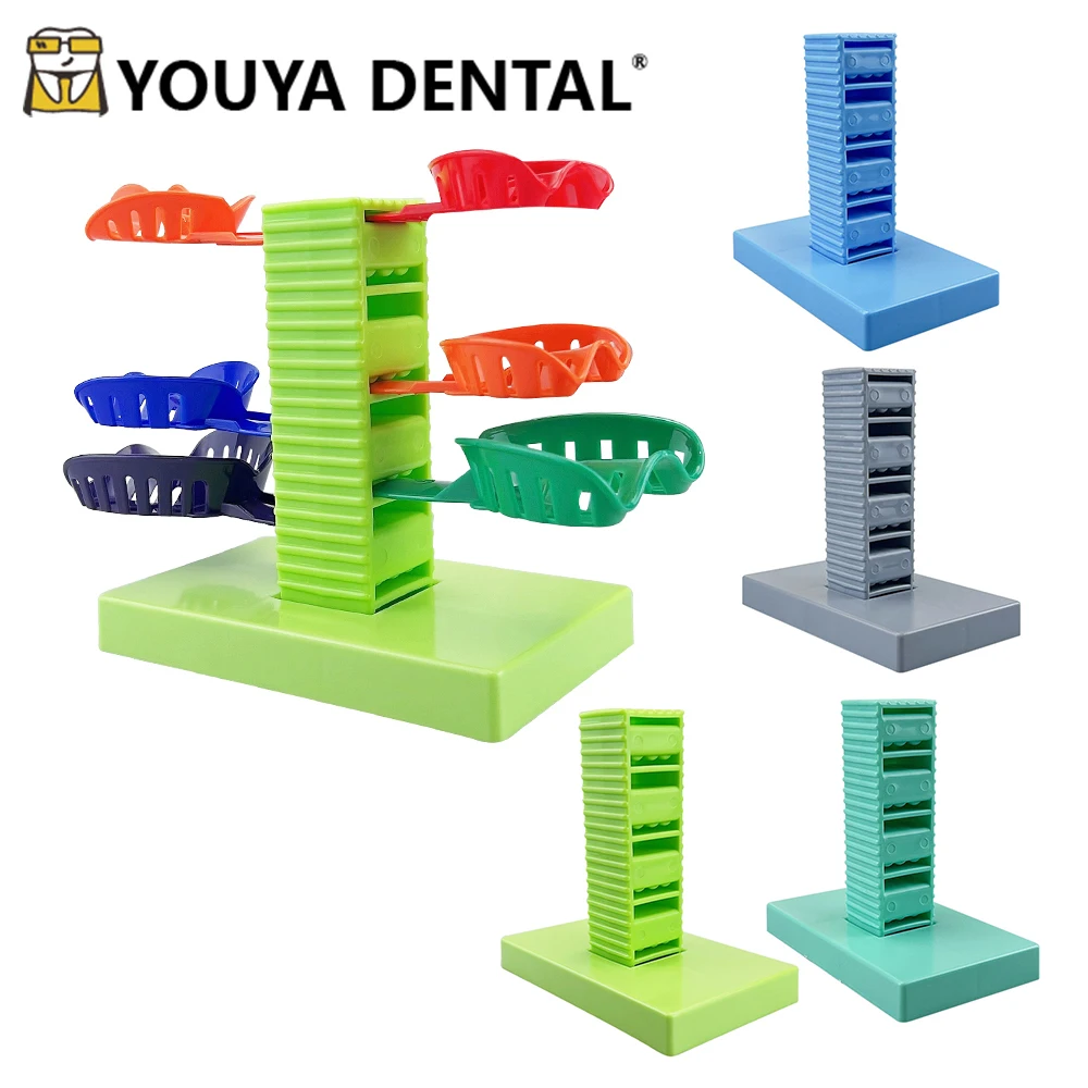 

Dental Impression Tray Plaster Holder Stand Dental Tray Holder Collection Trays Assorted Storage Rack