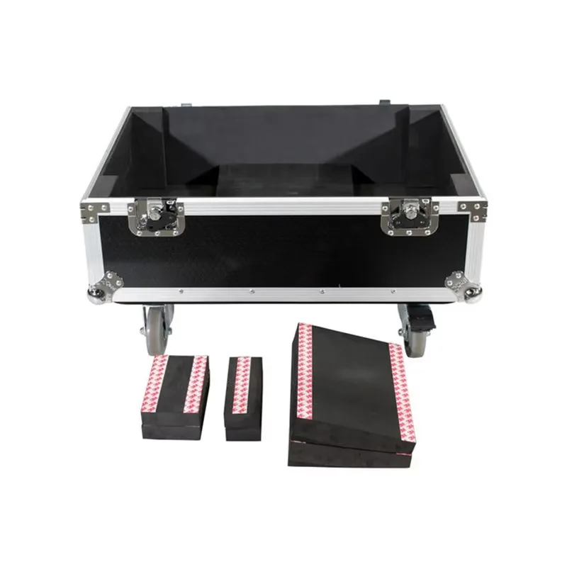 Universal Line Array Speaker Flight Case for Two Speakers with Wheels