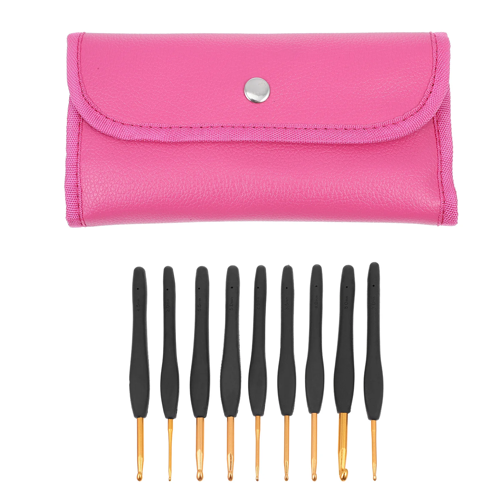 

1 Set Of Knitting Tools Crochet Hook Aluminum Sewing Needles Sweater Crochet Needles For Beginners Handmade Craft Yarn Craft Tpr