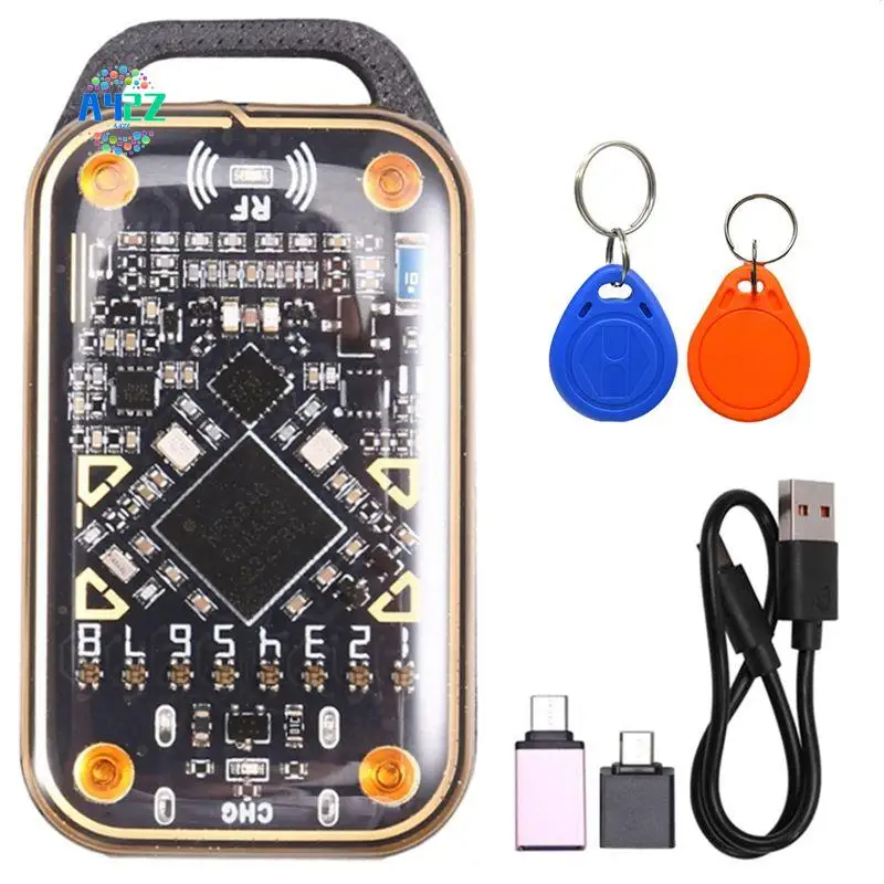 

A42Z-обновление Эмулятор смарт-карт Chameleon Ultra + T5577/брелок QID RFID Считыватель смарт-чипов 125K 13,56M Дубликатор карт NFC